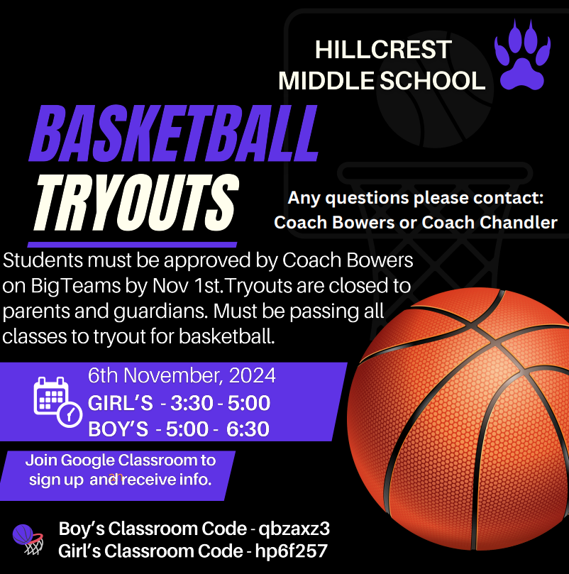 basketball tryouts